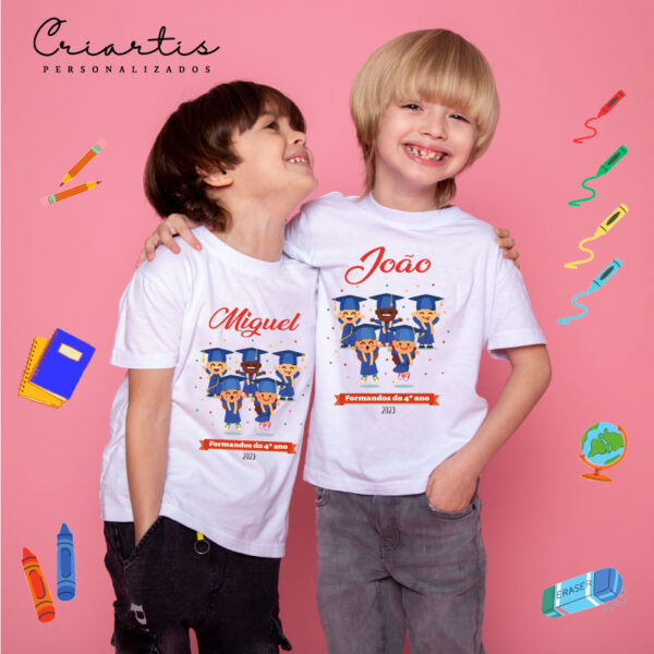 T-shirt Infantil – Turma De Formandos – Criartis Personalizados